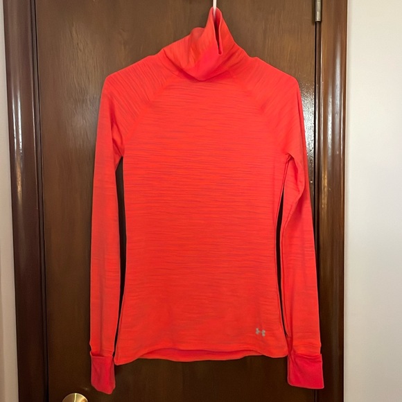 Under Armour Funnel Neck Cold Weather Running Top - Picture 1 of 5